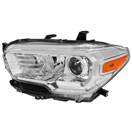 Spec-D Tuning 16-18 Toyota Tacoma Projector Headlight- Left- Chrome 2LHP-TAC16-L-GO